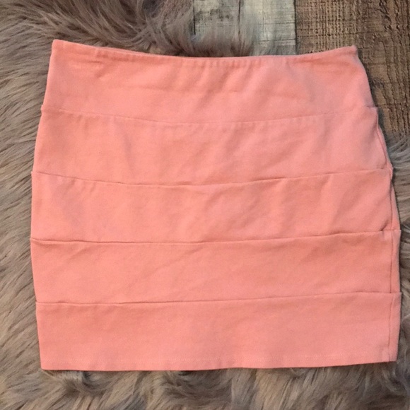 Solemio Dresses & Skirts - Peach 🍑 Mini Skirt